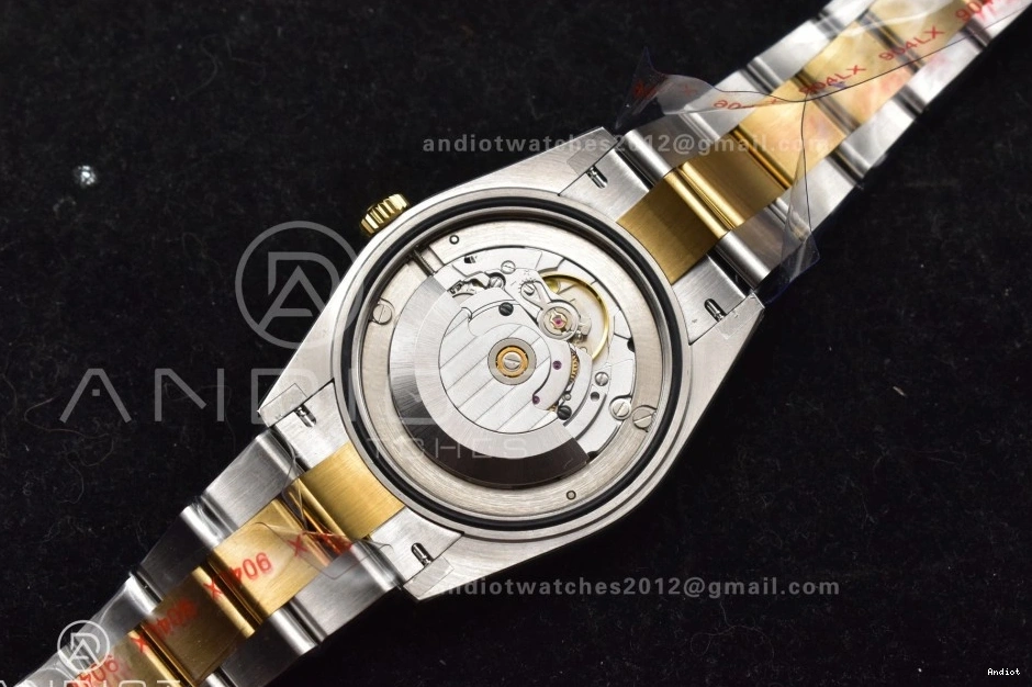 DateJust Steel 904L 41 Green on A2836 YG Edition Dial SS 126333 1:1 SS Bracelet Oyster YG Best Roman GMF Gray 0517